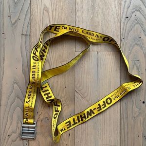 Off White Industrial Belt